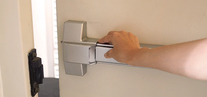 Roller Gate Panic Bar Installation in New Rochelle, New York